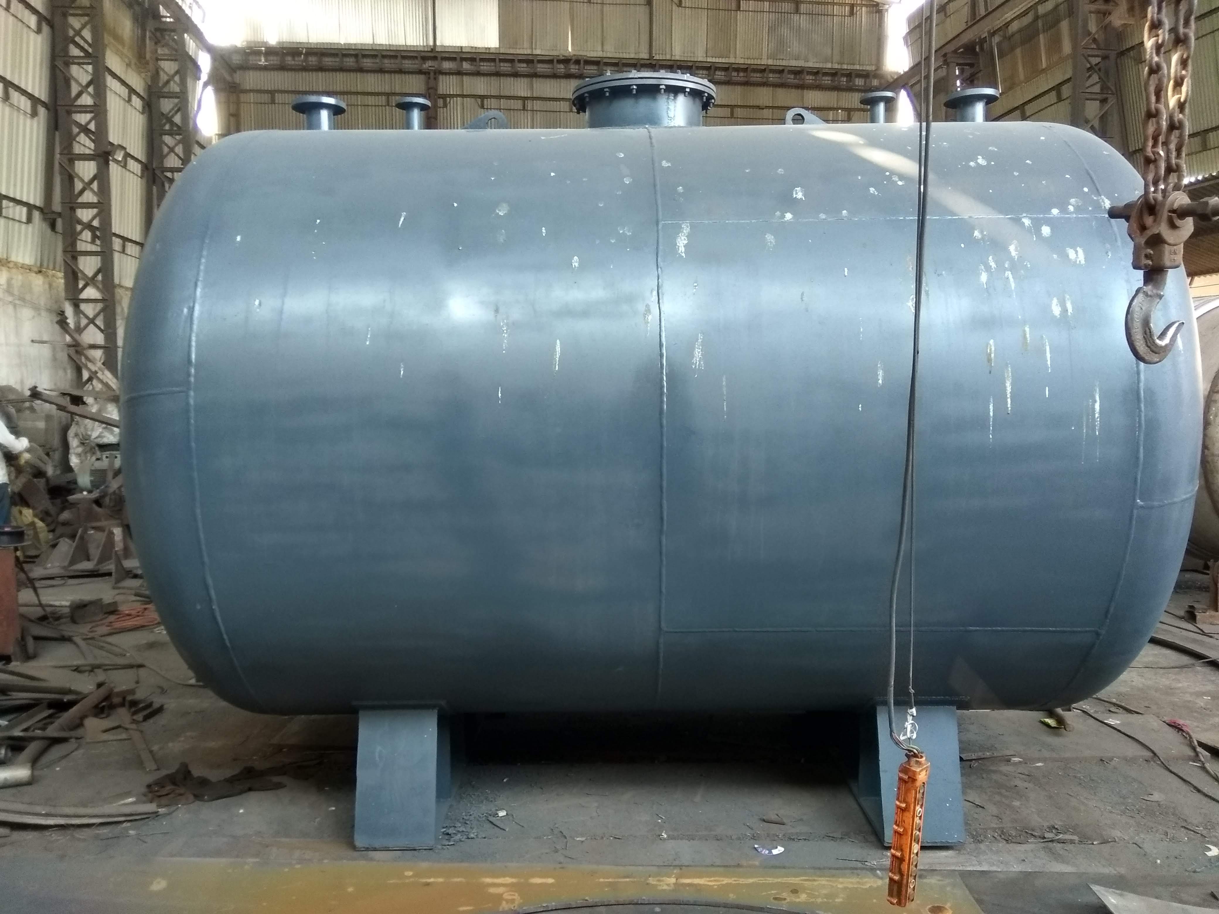 Horizontal Receiver Tank